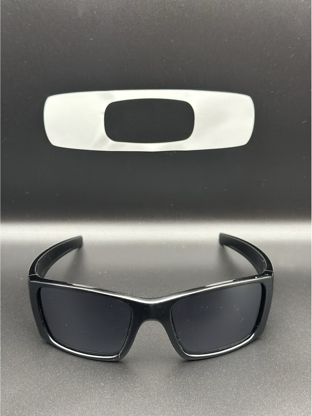 Oakley Fuel Cell Polished Black/Grey Polarized Lenses